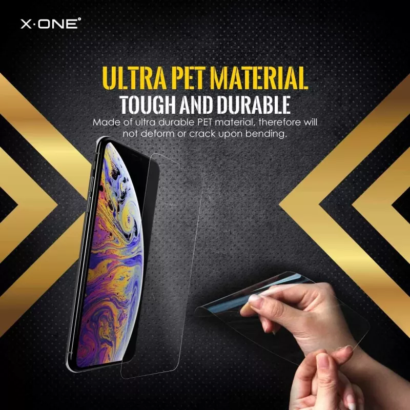 Μεμβράνη προστασίας οθόνης Shock Eliminator X-ONE για iPhone 7 Plus – μαύρο