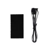 Alphacool Core 25669 διανομέας DRGB 11x 3 ακίδων με υποδοχή τροφοδοσίας SATA, μαύρος