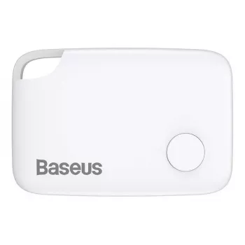 Baseus T2 ZLFDQT2-02 μίνι εντοπιστής κλειδιών (tracker), 75 mAh, 80–100 dB, λευκό