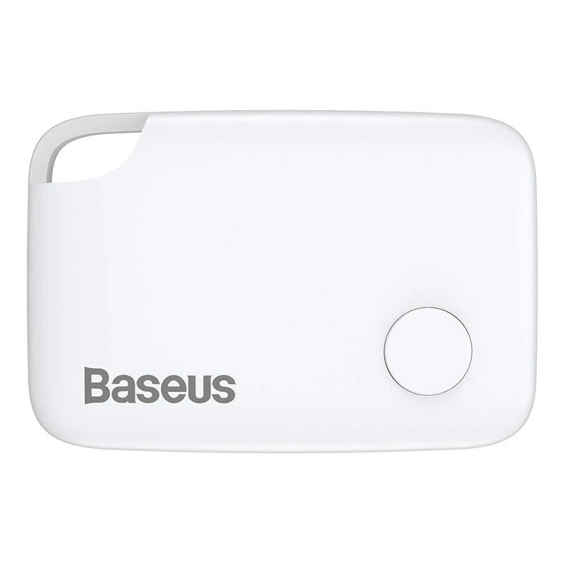 Baseus T2 ZLFDQT2-02 μίνι εντοπιστής κλειδιών (tracker), 75 mAh, 80–100 dB, λευκό