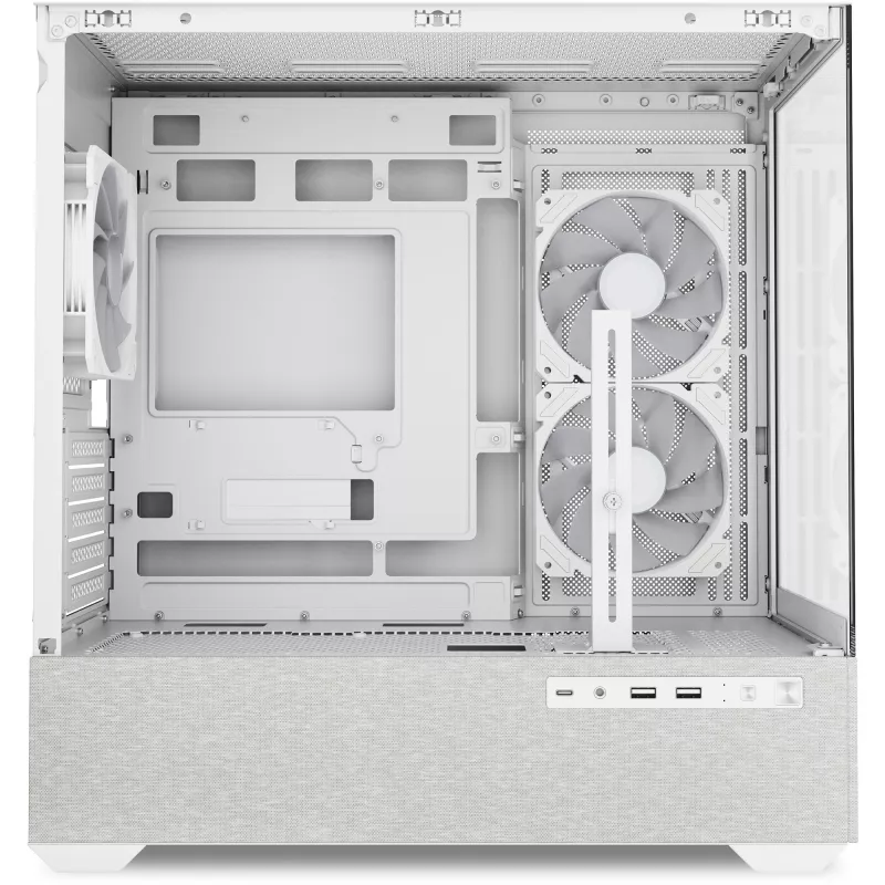 Sharkoon MK7 ARGB Κουτί mATX 2xGlas λευκό