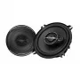 Pioneer TS-A1371F. Τύπος ηχείου: 3 δρόμων, μέγιστη ισχύς: 300 W, ονομαστική ισχύς: 50 W. Βάθος τοποθέτησης: 5,4 cm, διάμετρος γούφερ: 13,3 cm, τουίτερ