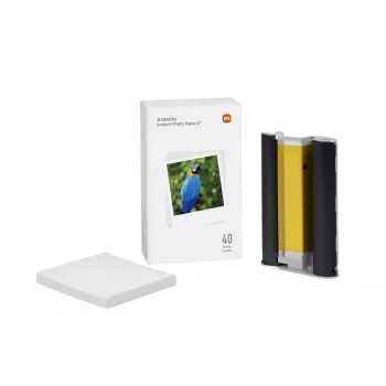 Xiaomi Instant Photo Paper 3 ιντσών BHR6756GL φιλμ στιγμιαίας εκτύπωσης, 40 φύλλα, λευκό