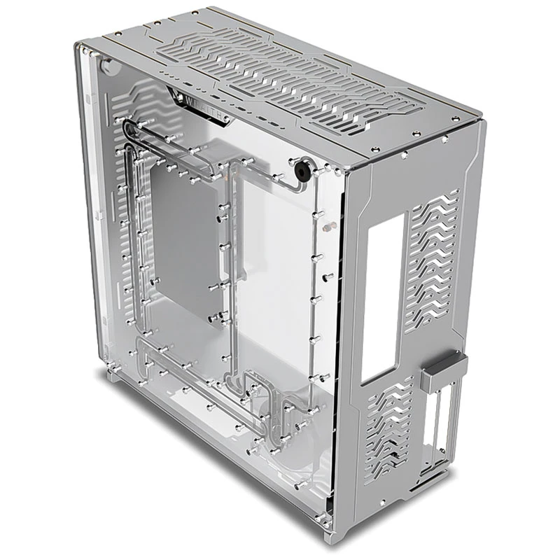 Singularity Computers Wraith Θήκη PC ITX/DTX, Ασημί