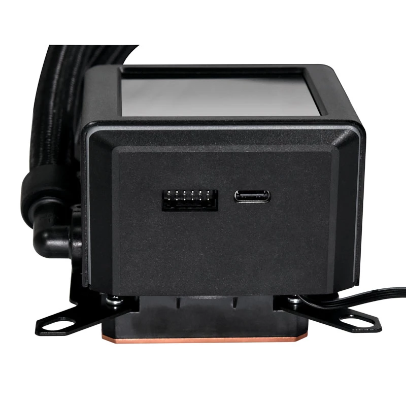 Lian Li GA II LCD Σετ Υγρής Ψύξης Επεξεργαστή 12 cm Λευκό