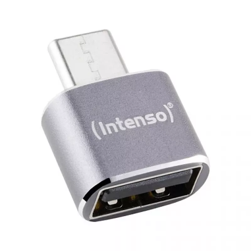 Intenso 3-pack USB-Adapter USB-A -> USB-C C480C Αλουμίνιο