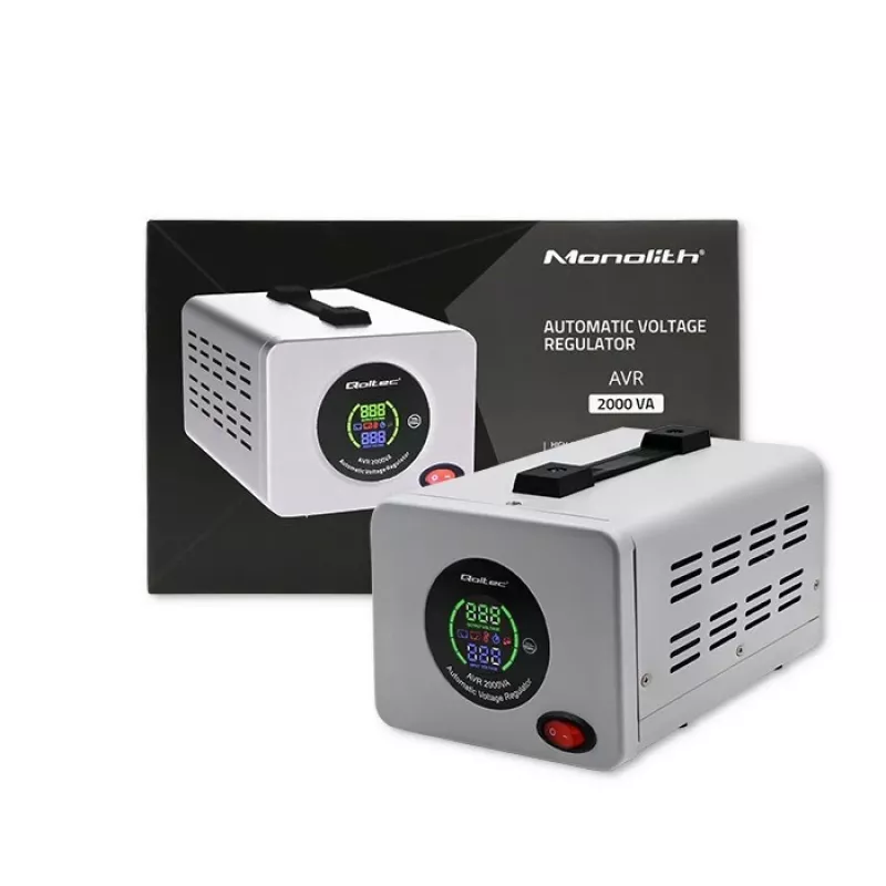 Qoltec 50724 Αυτόματος σταθεροποιητής τάσης AVR 2000VA