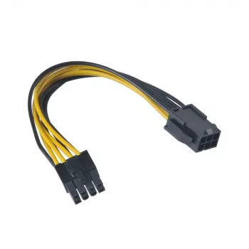 Akasa 6-Pin PCIe σε 8-Pin ATX12V – Καλώδιο αντάπτορα (AK-CB051)