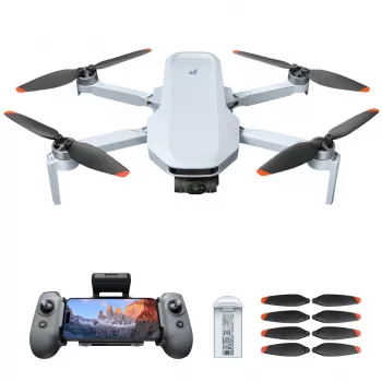 Potensic ATOM 2 Quadcopter με 4 Ρότορες, 48 MP, 3840 x 2160 Pixel, 2230 mAh, Γκρι