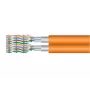Equip Καλώδιο εγκατάστασης Cat.7 S/FTP Duplex, LSZH, συμπαγής χαλκός, 500m