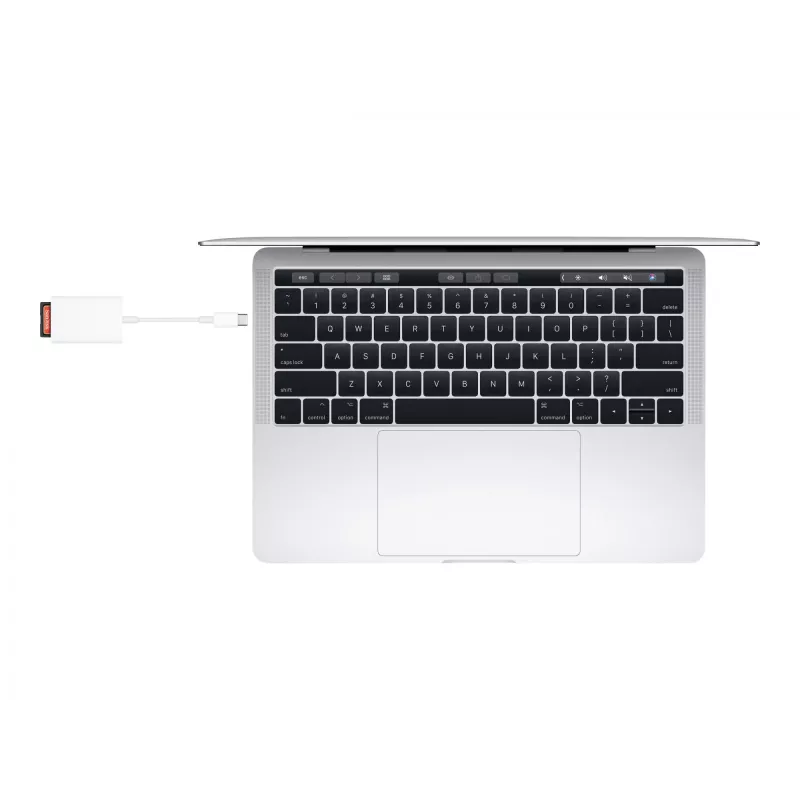 Αναγνώστης καρτών Apple MW653ZM/A USB 2.0 Type-C λευκό συμβατό με SD