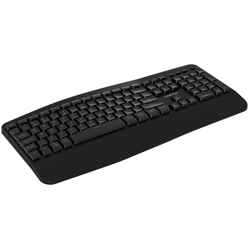 CANYON Πληκτρολόγιο HKB-W6 Wireless Μαύρο