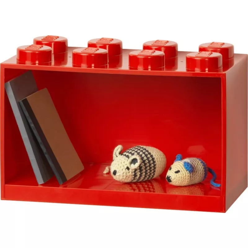 Room Copenhagen LEGO Brick Shelf 8 Ράφι 41151730 (Κόκκινο)