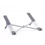 Βάση laptop UGREEN LP451 ρυθμιζόμενη κράμα αλουμινίου για laptop 8–17 ιντσών, 5 θέσεις, ασημί