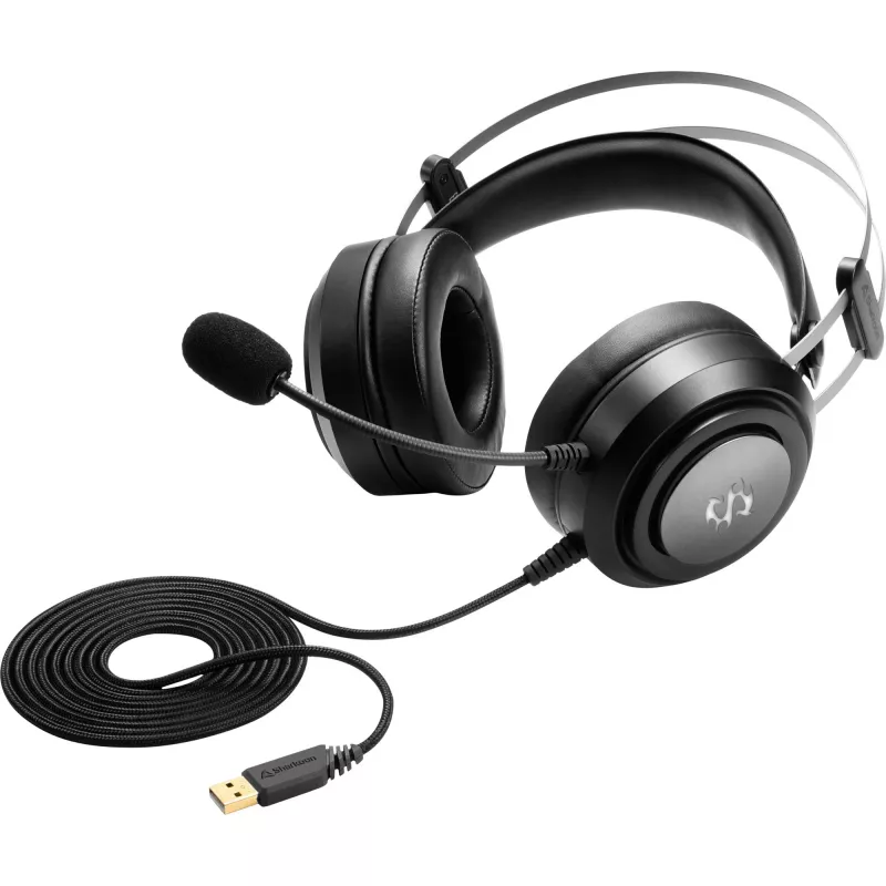 Headset Sharkoon Skiller SGH30 Ενσύρματο Gaming Headset με κεφαλόδεσμο, Μαύρο