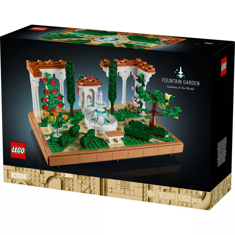 LEGO ICONS 10359 Κήπος με Σιντριβάνι