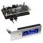 Lamptron TC20 PCI Ελεγκτής ανεμιστήρων και LED RGB - Ασημί