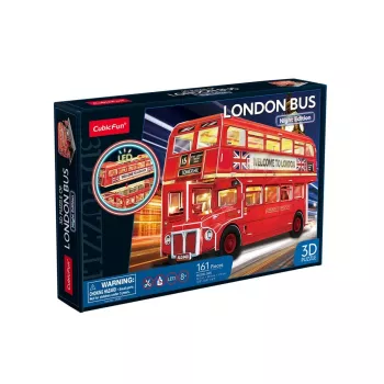 Παζλ 3D London Bus L538H Cubic Fun Dante