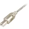 Καλώδιο USB DeLOCK 0,5 m A-B γκρι 82057