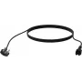 Καλώδιο τροφοδοσίας Vision TC 3MUKCVLF/BL 3m BS 1363 IEC C5 μαύρο