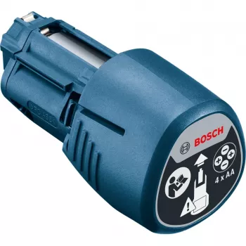 Bosch AA1 1608M00C1B αντάπτορας μπαταριών για όργανα μέτρησης και λέιζερ γραμμών, μπλε