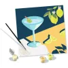 Σετ ζωγραφικής Ravensburger CreArt Mocktail Lemon – σετ ζωγραφικής με αριθμούς