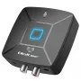 QOLTEC Ασύρματος Πομποδέκτης HiFi Ήχου Μοντέλο 56981 — Γέφυρα Ήχου Bluetooth/Line-In