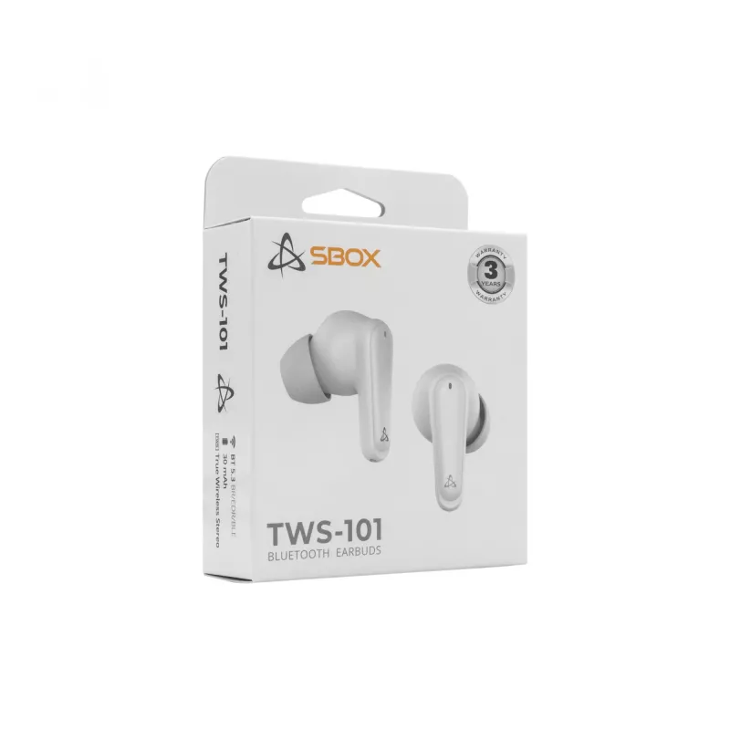 Ακουστικά SBOX EB-TWS101 λευκό
