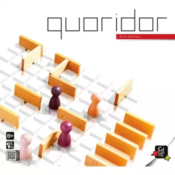 Asmodee Quoridor επιτραπέζιο παιχνίδι στρατηγικής, 2-4 παίκτες, 8+ ετών, 15 λεπτά