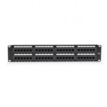 Patch Panel Black Box JPM5E48A 2U Cat5e τοποθέτηση σε rack