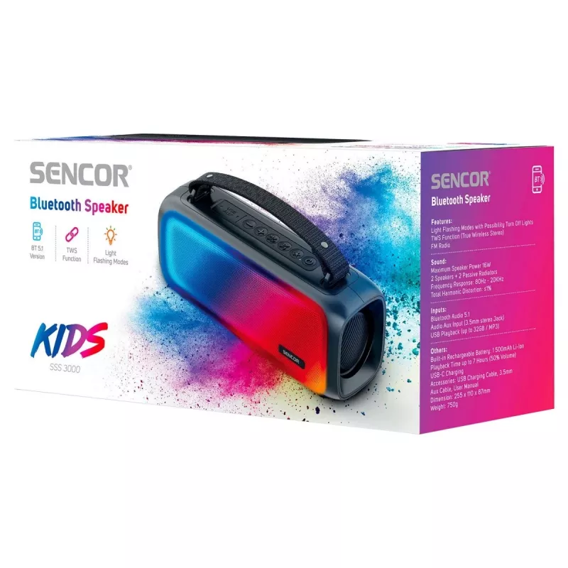 Ηχείο Bluetooth Sencor SSS 3000 KIDS 5W