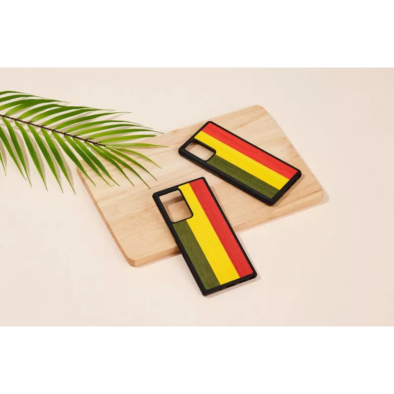 Θήκη smartphone man and wood Galaxy Note 20 reggae μαύρο
