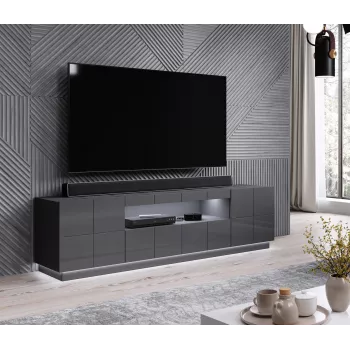 RTV επίπλο με LED φωτισμό Cama Meble REJA – επιφανειακή τοποθέτηση, λευκό φως, λειτουργία AC