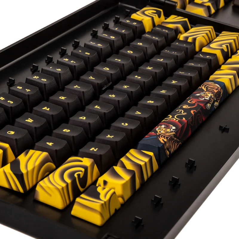 Σετ keycaps Ducky Traitors TIGER SKETCH Limited PBT US-Layout