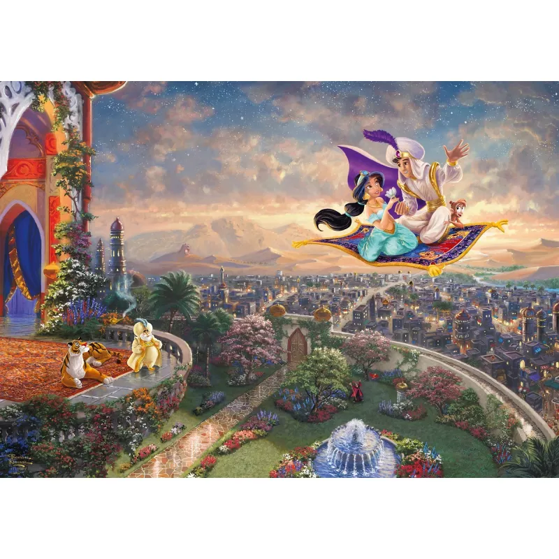 Παζλ Schmidt Spiele Aladdin 1000 τεμαχίων κινούμενα σχέδια