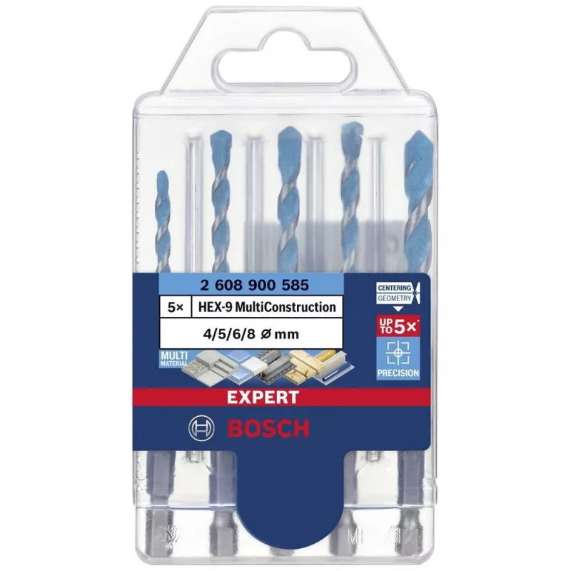 Bosch 2 608 900 585 Σετ τρυπανιών 5 τεμ.