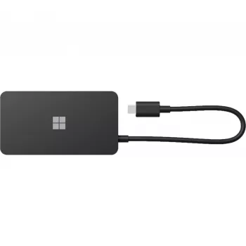 Microsoft USB-C Travel Hub - Σταθμός σύνδεσης - USB-C - VGA, HDMI - 1GbE (161-00002)