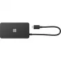 Microsoft USB-C Travel Hub - Σταθμός σύνδεσης - USB-C - VGA, HDMI - 1GbE (161-00002)