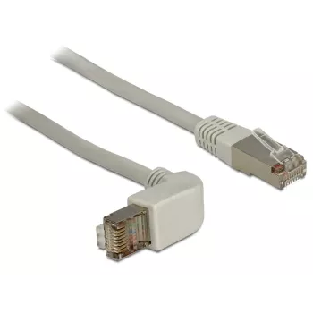 Καλώδιο δικτύου DeLOCK 0,5 m Cat.6A RJ-45 S/FTP γκρι