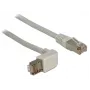 Καλώδιο δικτύου DeLOCK 0,5 m Cat.6A RJ-45 S/FTP γκρι
