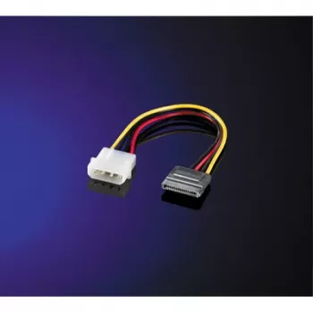 Καλώδιο τροφοδοσίας ROLINE 4-Pin HDD σε SATA 0,15 m