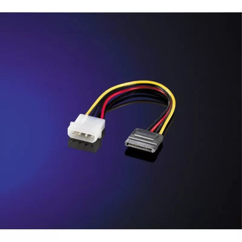 Καλώδιο τροφοδοσίας ROLINE 4-Pin HDD σε SATA 0,15 m