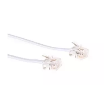 Τηλεφωνικό Καλώδιο Microconnect MPK182W RJ11 RJ11 2 m Λευκό