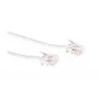 Τηλεφωνικό Καλώδιο Microconnect MPK182W RJ11 RJ11 2 m Λευκό