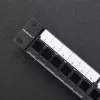 Qoltec 54516 patch panel για rack 19 ιντσών, 24 θύρες, 1U, UTP, μαύρο