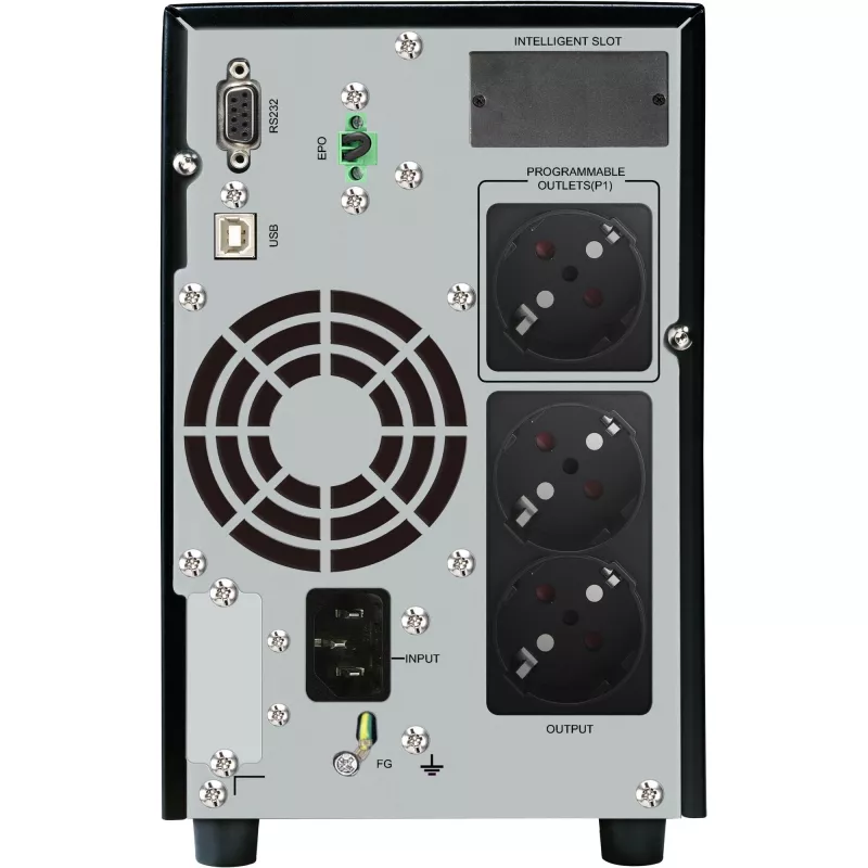 PowerWalker VI 1100 CW UPS line-interactive 1100 VA (1,1 kVA), 770 W, 7 Ah, RS-232, USB, μαύρο