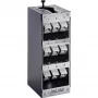 InLine 76203P Keystone Patchpanel, 9-Port Cat.6A, Τοποθέτηση σε τοίχο/ράγα DIN