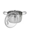 Στρογγυλή κατσαρόλα ανοξείδωτου χάλυβα Resto Kitchenware Libra 1,9 L