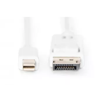 Καλώδιο σύνδεσης DisplayPort Digitus AK-340102-010-W