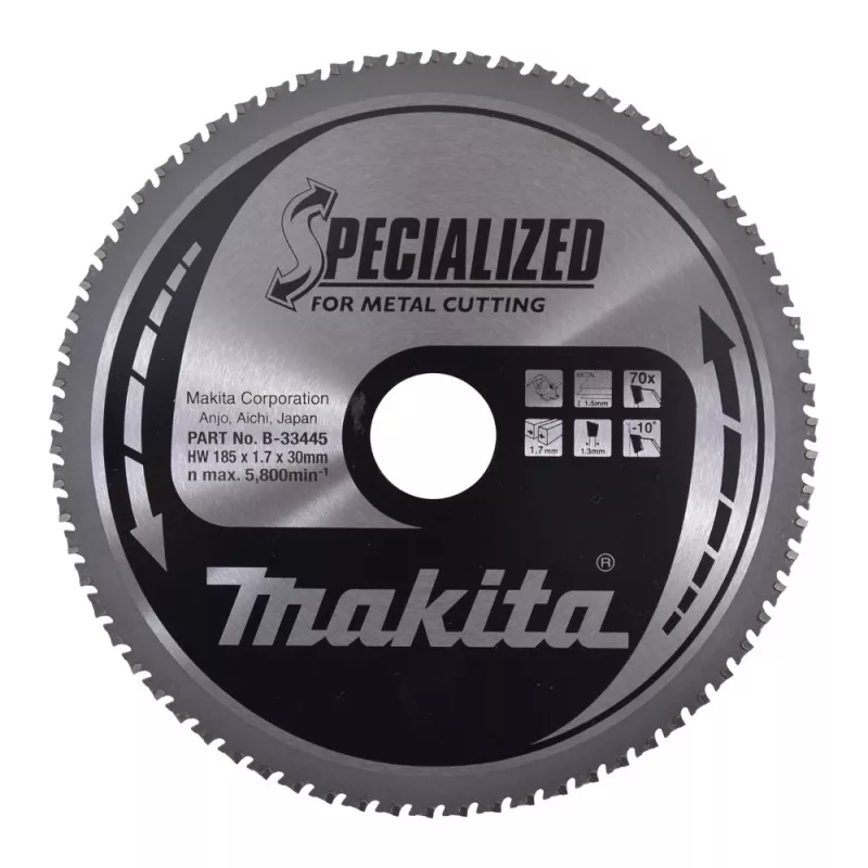 Makita ειδική λεπίδα δισκοπρίονου 18,5 cm 1 τεμ.